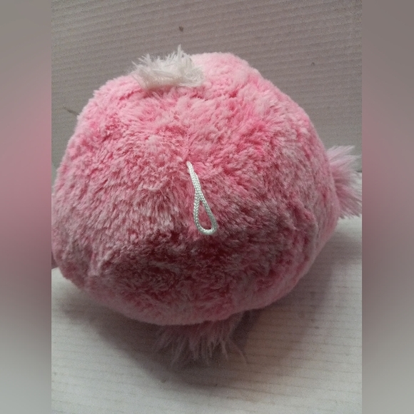 Fiesta Aggretsuko Cutie Beans Gumballs Claire Pink Flamingo Soft Plush Toy Cute - Picture 5 of 8